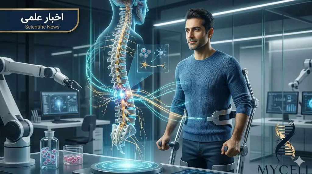 درمان آسیب‌های نخاعی با سلول‌های بنیادی